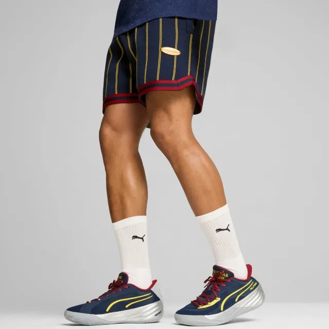 PUMA Hoops x Polar Express Shorts Men, Dark Blue