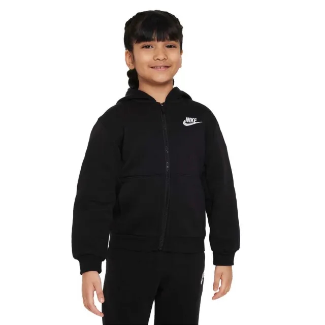Nike Sportswear Younger Kids Club Fleece Full Zip Top 2 7Y