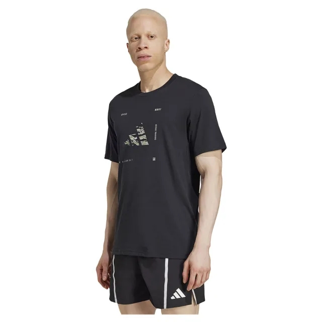 adidas Men's Fitness T-Shirt - Black