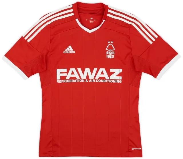 adidas 2014-15 Nottingham Forest Home Shirt - 6/10 - (S)