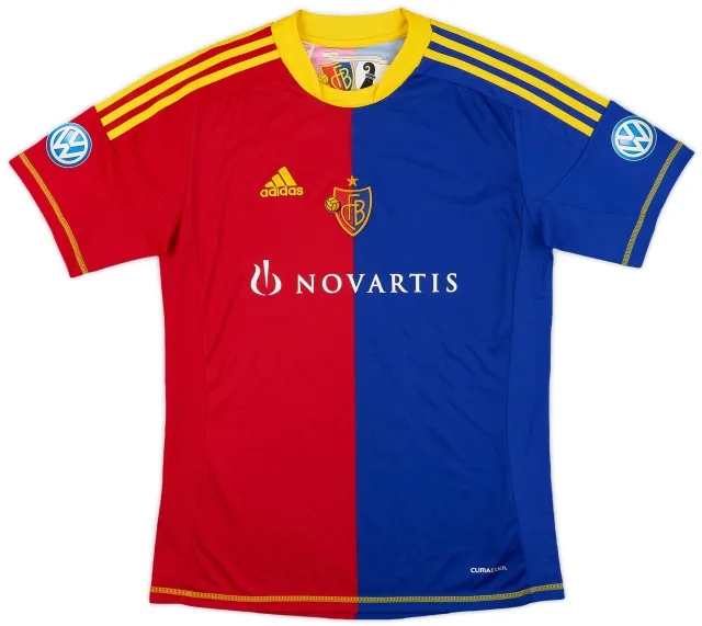 adidas 2012-13 FC Basel Home Shirt - 9/10 - (XL.Boys)