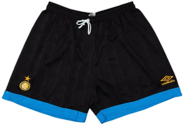 Umbro 1994-95 Inter Milan Home Shorts - 8/10 - (M)
