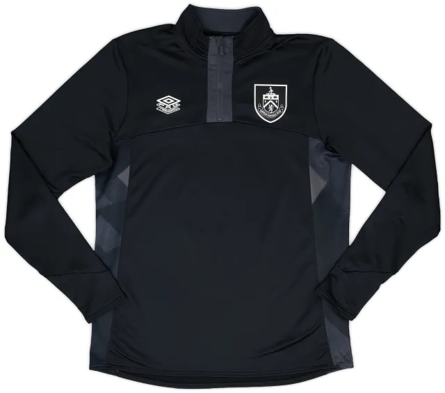 2022-23 Burnley Umbro 1/4 Zip Drill Top - 9/10 - (L)