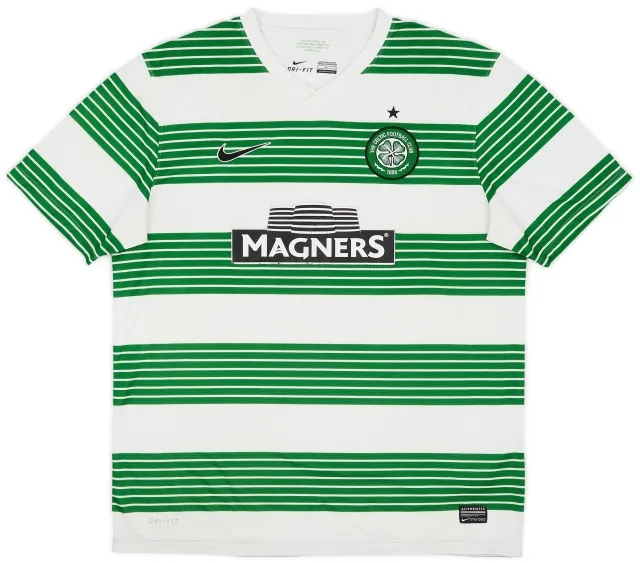 Nike 2013-15 Celtic Home Shirt - 5/10 - (L)