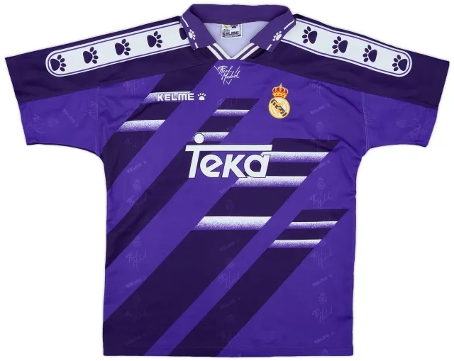 Kelme 1994-96 Real Madrid Away Shirt - 8/10 - (XL)