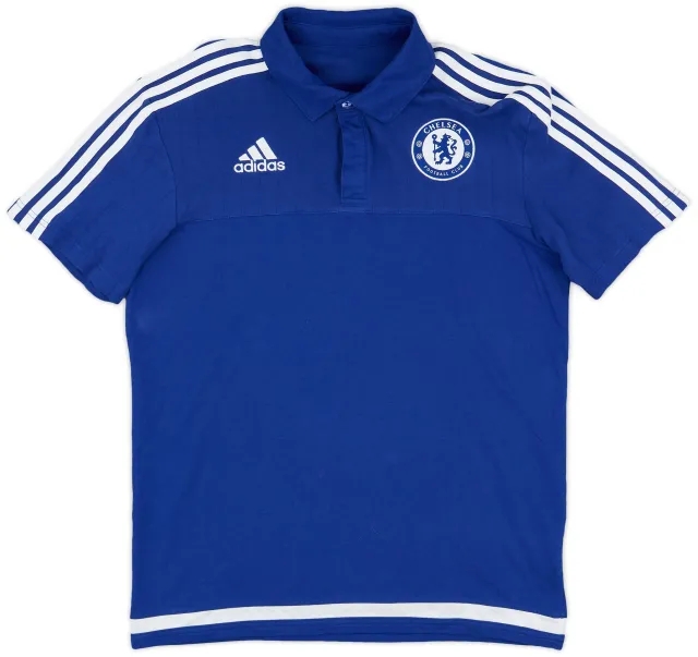 2015-16 Chelsea adidas Polo Shirt - 9/10 - (M)