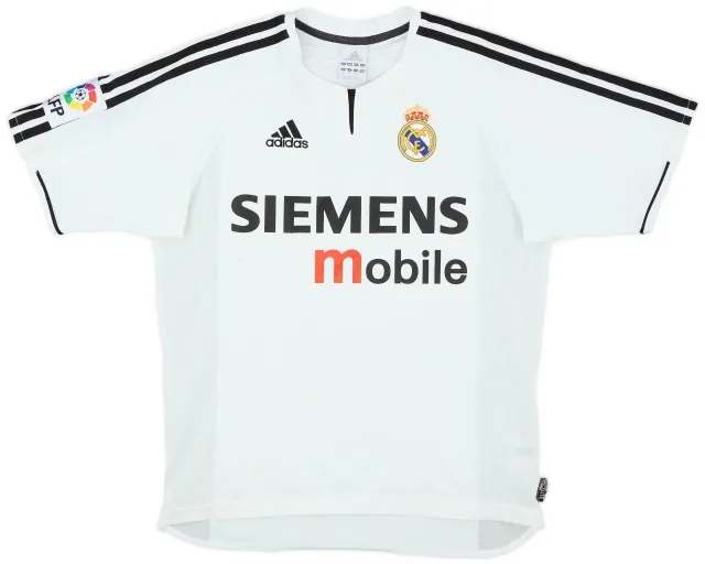 adidas 2003-04 Real Madrid Home Shirt - 6/10 - (XL.Boys)