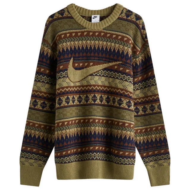 Nike LIFE FAIR ISLE CREW SWEATER