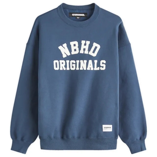 Neighborhood Men's Basic Sweatshirt Navy