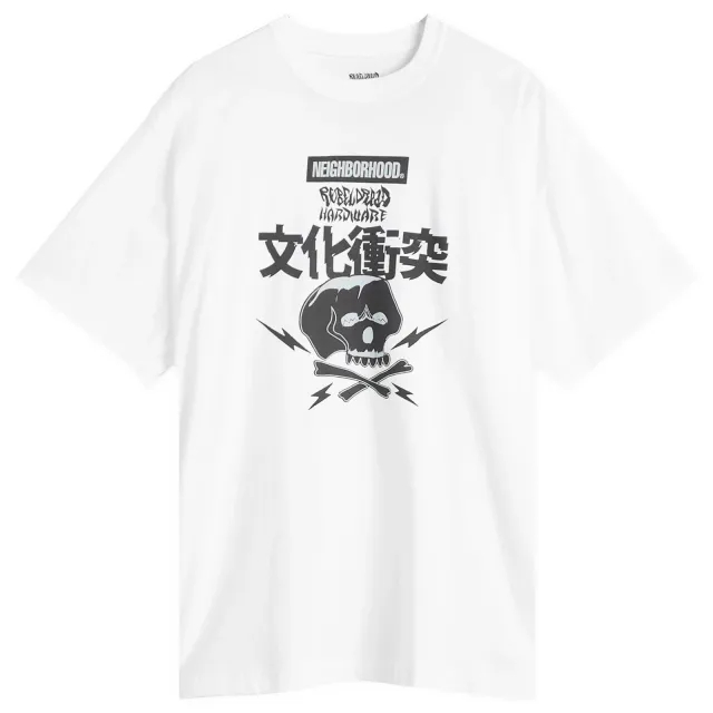 Neighborhood Men's x Rebel Dread Hardware T-Shirt 3 White