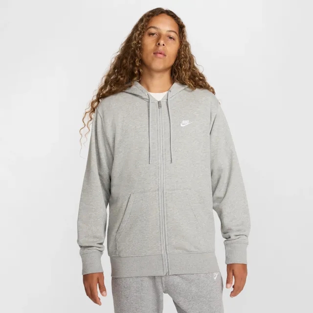 Nike fleece Men Hoodies - Grey