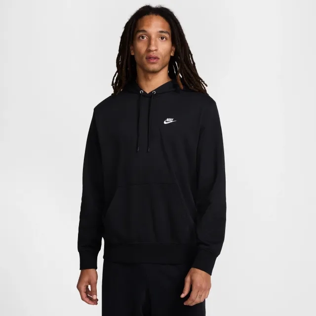 Nike Club Hoodie In Black