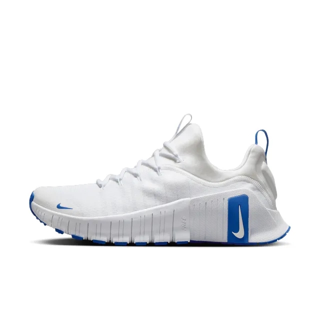 Nike Training Free Metcon 6 Trainers In White And Blue