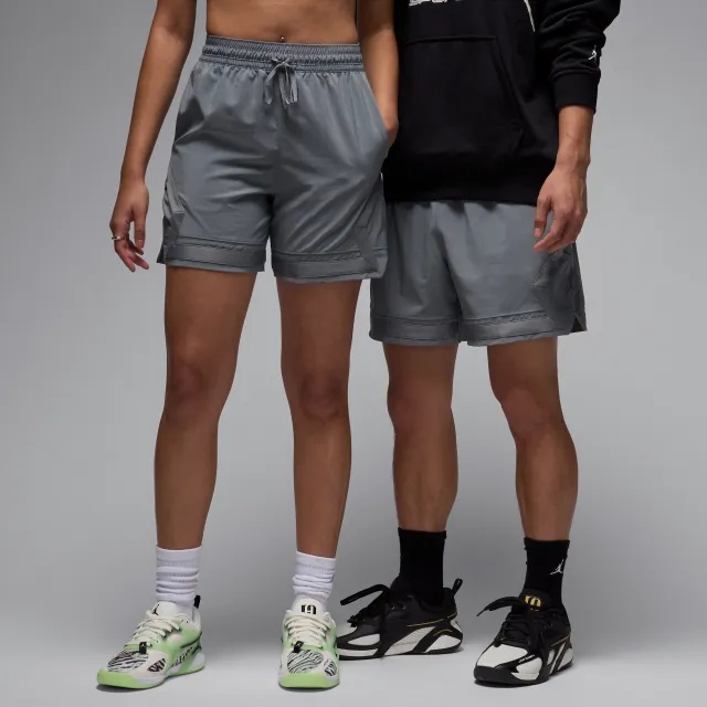 Nike Jordan Shorts Jordan Sport Men's Dri-Fit Woven Diamond Shorts Smoke Grey/ Smoke Grey/ Smoke Grey Xl