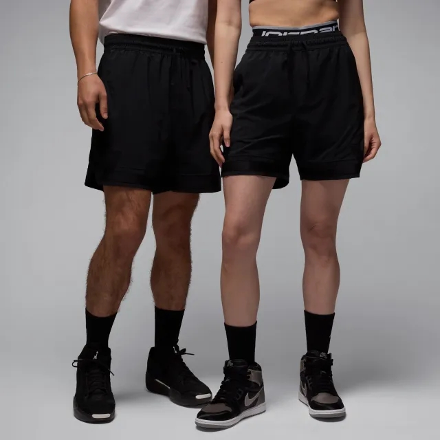 Nike Jordan Sport Men's Dri-FIT Woven Diamond Shorts - Black - Polyester/Elastane
