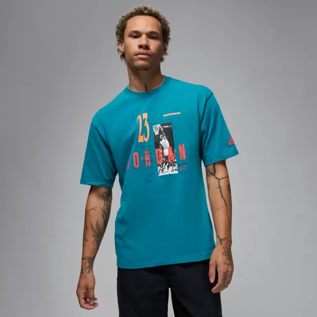 Nike Jordan Reissue Men's T-Shirt - Blue - Cotton