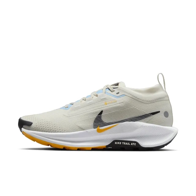 Nike Women's Pegasus Trail 5 Gore-Tex Shoes - Phantom/Black/White/University Gold - UK 8 - Grey