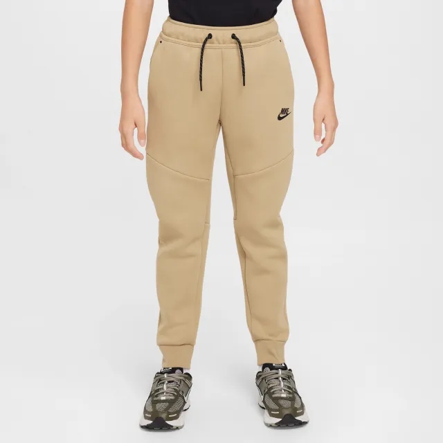 Nike Sportswear Tech Fleece Older Kids' Joggers - Brown - Cotton/Polyester