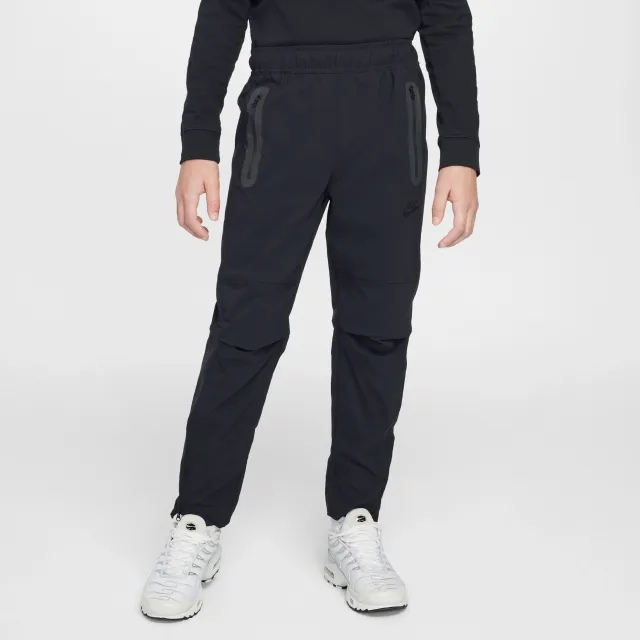 Nike Junior Tech Woven Pant - Black - Size XL/B - Black