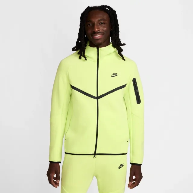 Nike Hoodie Tech Fleece 24 Fz - ['Yellow']
