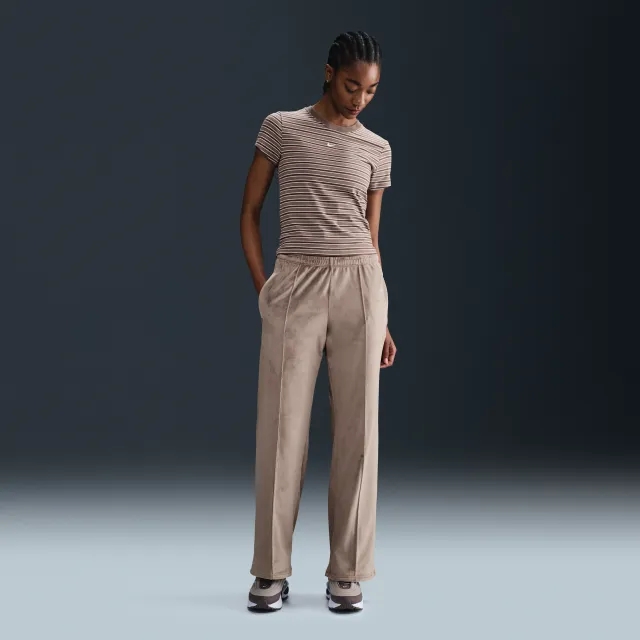 Nike WMNS Sportswear Chill Knit Mid-Rise Velour Pants
