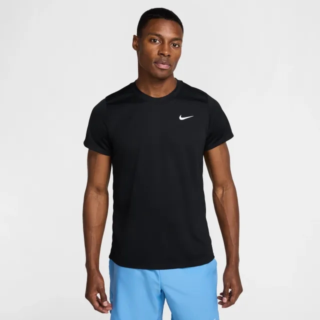 NikeCourt Victory Men's NikeCourt Top - Black - Polyester