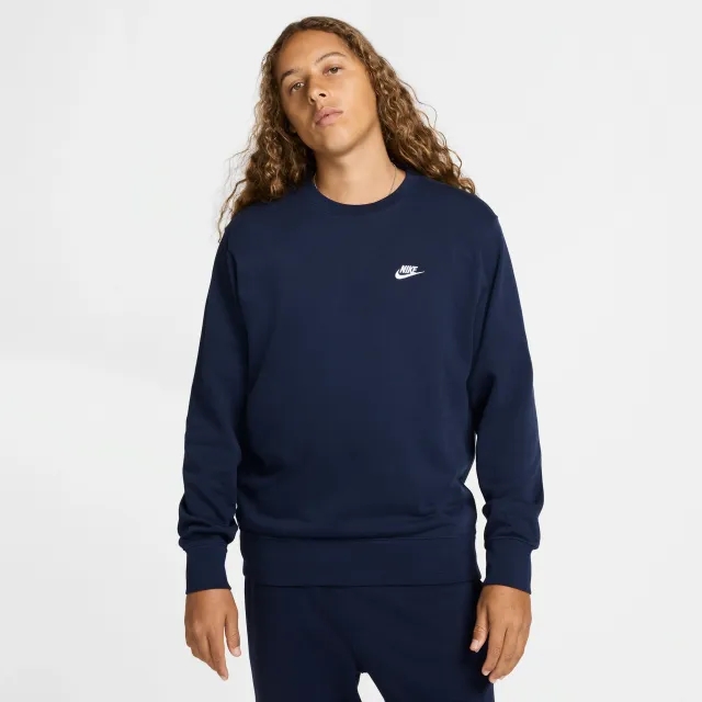 Nike Club Men Sweatshirts - Black