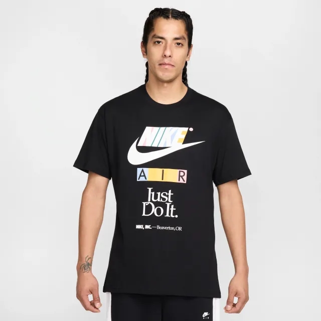 Nike Sportswear Men's Max90 T-Shirt - Black - Cotton