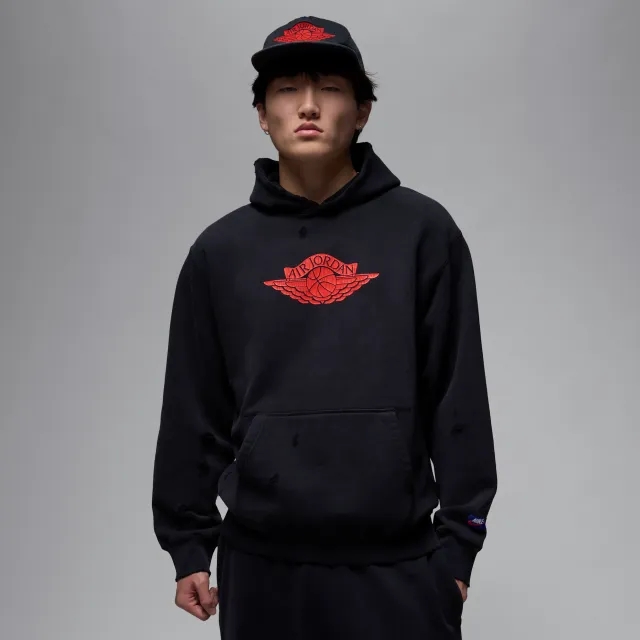Nike Jordan Rare Air Men's Fleece Pullover Hoodie - Black - Fleece