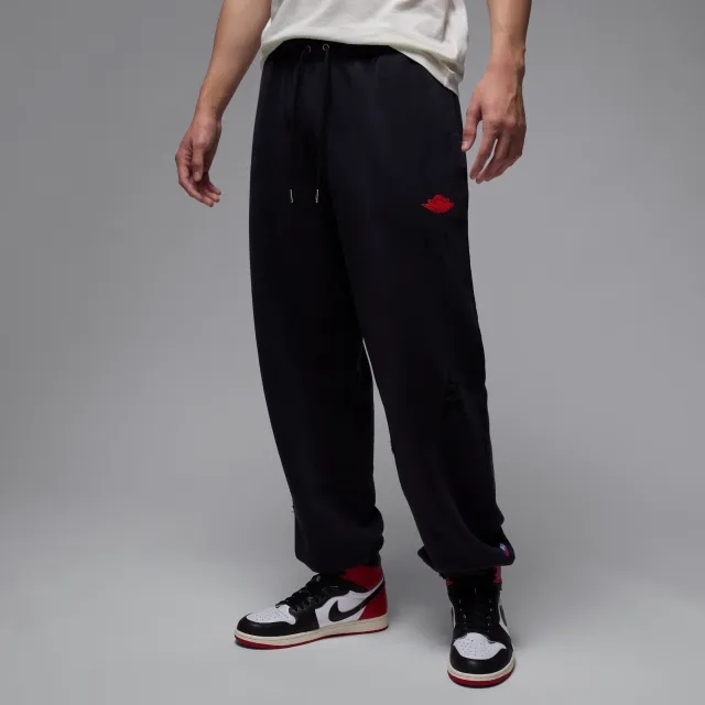 Nike Jordan Rare Air Men's Fleece Trousers - Black - Fleece