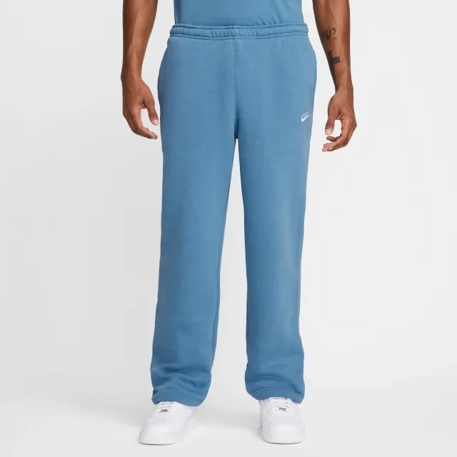 Nike Sportswear Club Men's Fleece Trousers - Blue - Cotton/Polyester