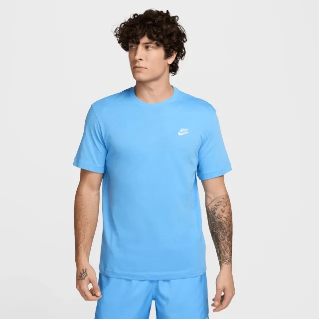 Nike Club Men T-Shirts - Blue