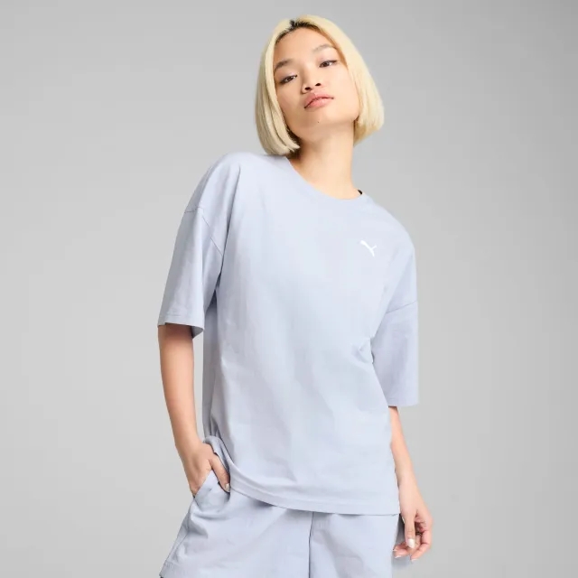 PUMA Wardrobe Ess Oversized T-Shirt Women, Cool Weather