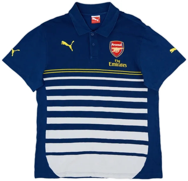 2014-15 Arsenal Puma Polo Shirt - 8/10 - (L)