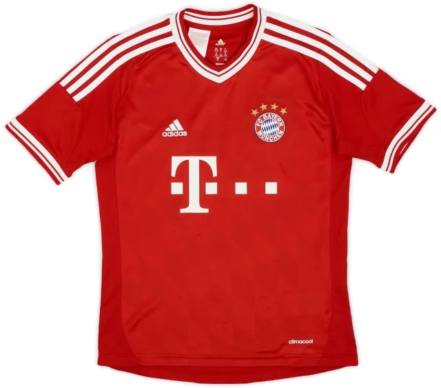 adidas 2013-14 Bayern Munich Home Shirt - 8/10 - (M.Boys)