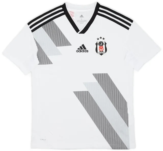 adidas 2019-20 Besiktas Home Shirt - 9/10 - (L.Boys)