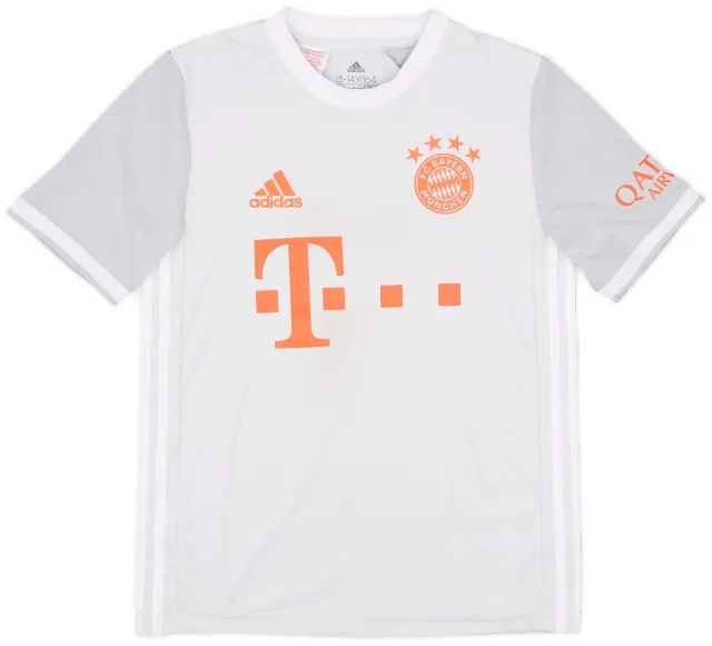 adidas 2020-21 Bayern Munich Away Shirt - 9/10 - (L.Boys)
