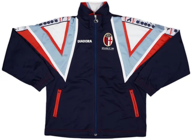 1996-97 Bologna Diadora Track Jacket - 8/10 - (S)