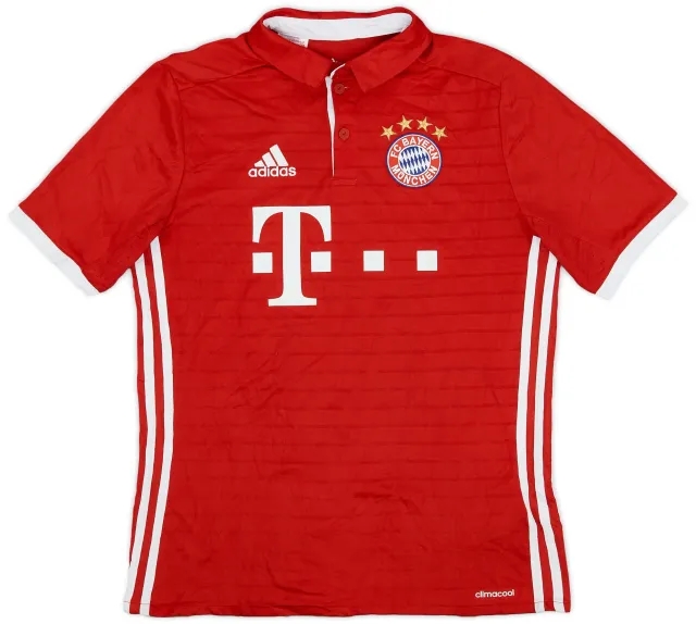 adidas 2016-17 Bayern Munich Home Shirt - 8/10 - (XL.Boys)