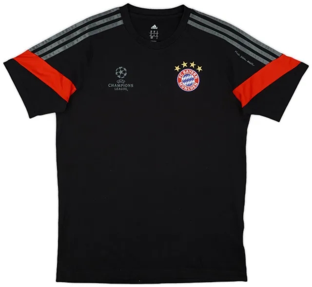 2014-15 Bayern Munich adidas CL Cotton Tee - 8/10 - (M)