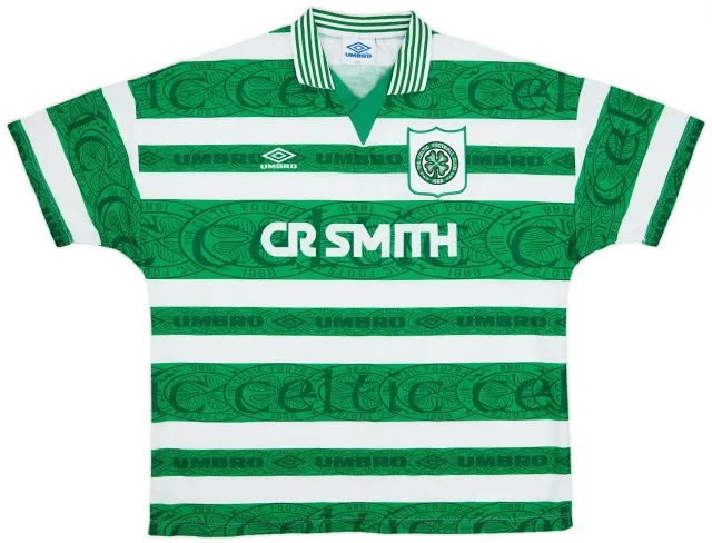 Umbro 1995-97 Celtic Home Shirt - 8/10 - (XXL)