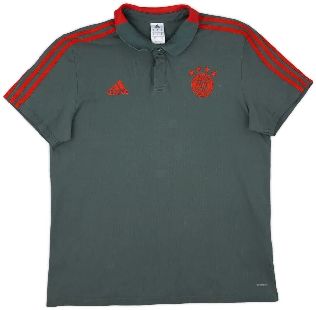 2018-19 Bayern Munich adidas Polo Shirt - 7/10 - (XL)