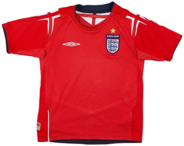 Umbro 2004-06 England Away Shirt - 5/10 - (S.Boys)