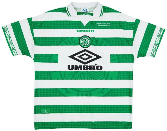 Umbro 1997-99 Celtic Home Shirt - 8/10 - (XXL)