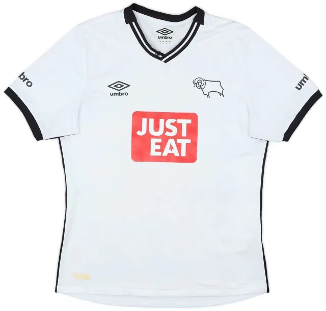 Umbro 2015-16 Derby County Home Shirt - 5/10 - (S)