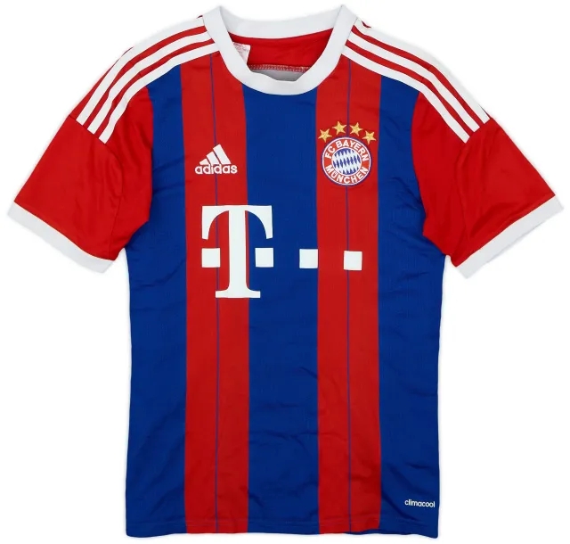 adidas 2014-15 Bayern Munich Home Shirt - 9/10 - (L.Boys)