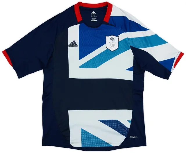 adidas 2012 Team GB Olympic Home Shirt - 8/10 - (L)