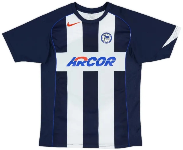 Nike 2004-05 Hertha Berlin Home Shirt - 7/10 - (L.Boys)