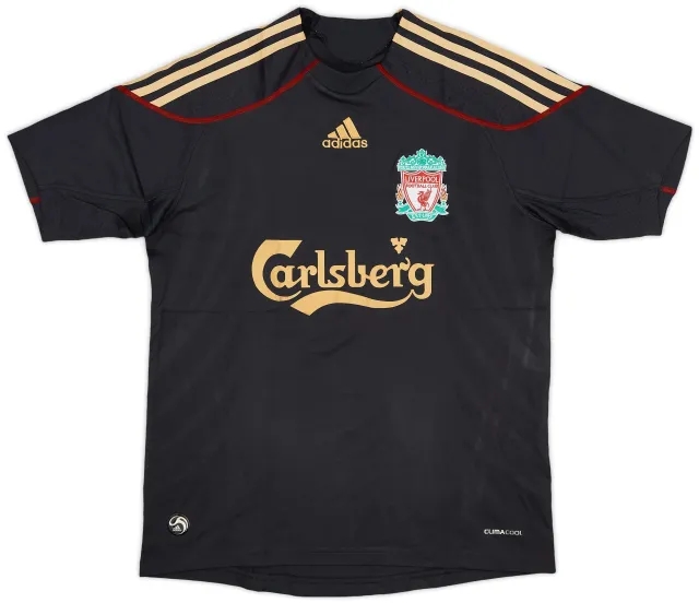 adidas 2009-10 Liverpool Away Shirt - 8/10 - (L.Boys)