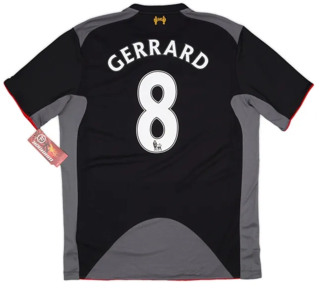 2012-13 Liverpool Away Shirt Gerrard #8 (L)